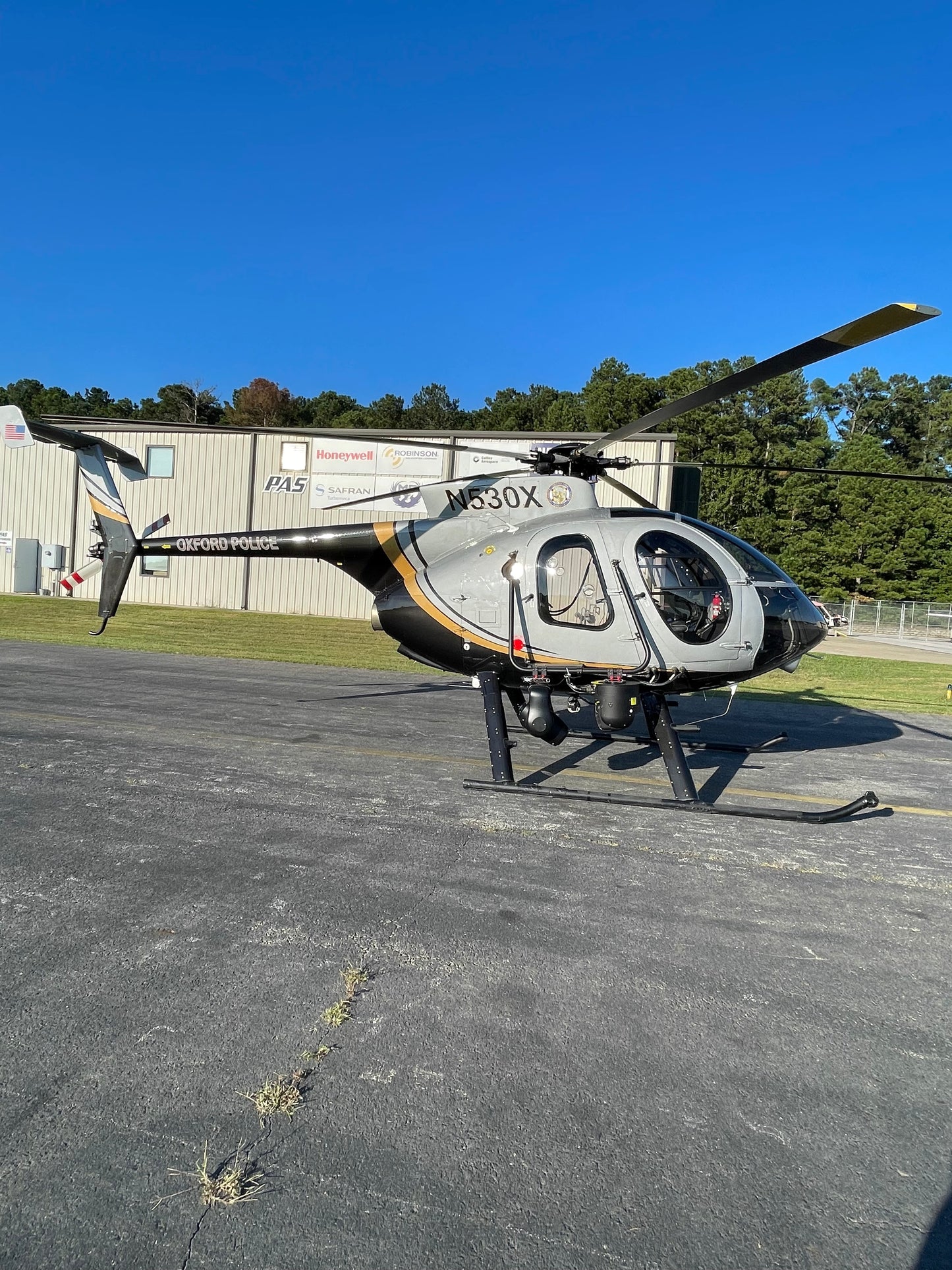 Oxford PD Helicopter Challenge Coin