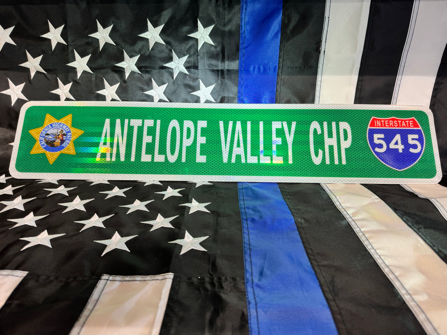 ANTELOPE VALLEY CHP STREET SIGN