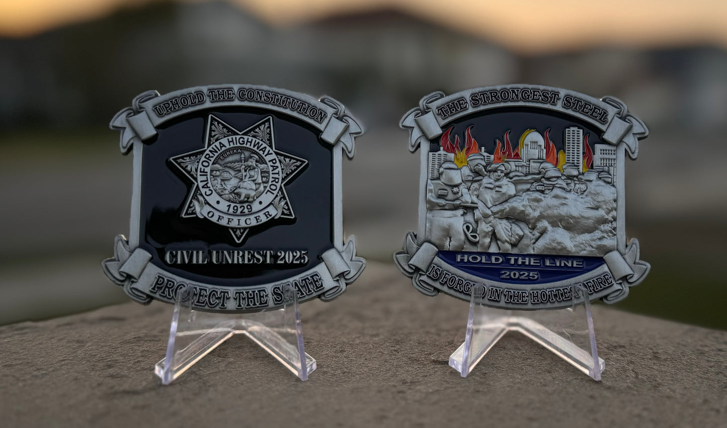 2025 Civil Unrest Challenge coin