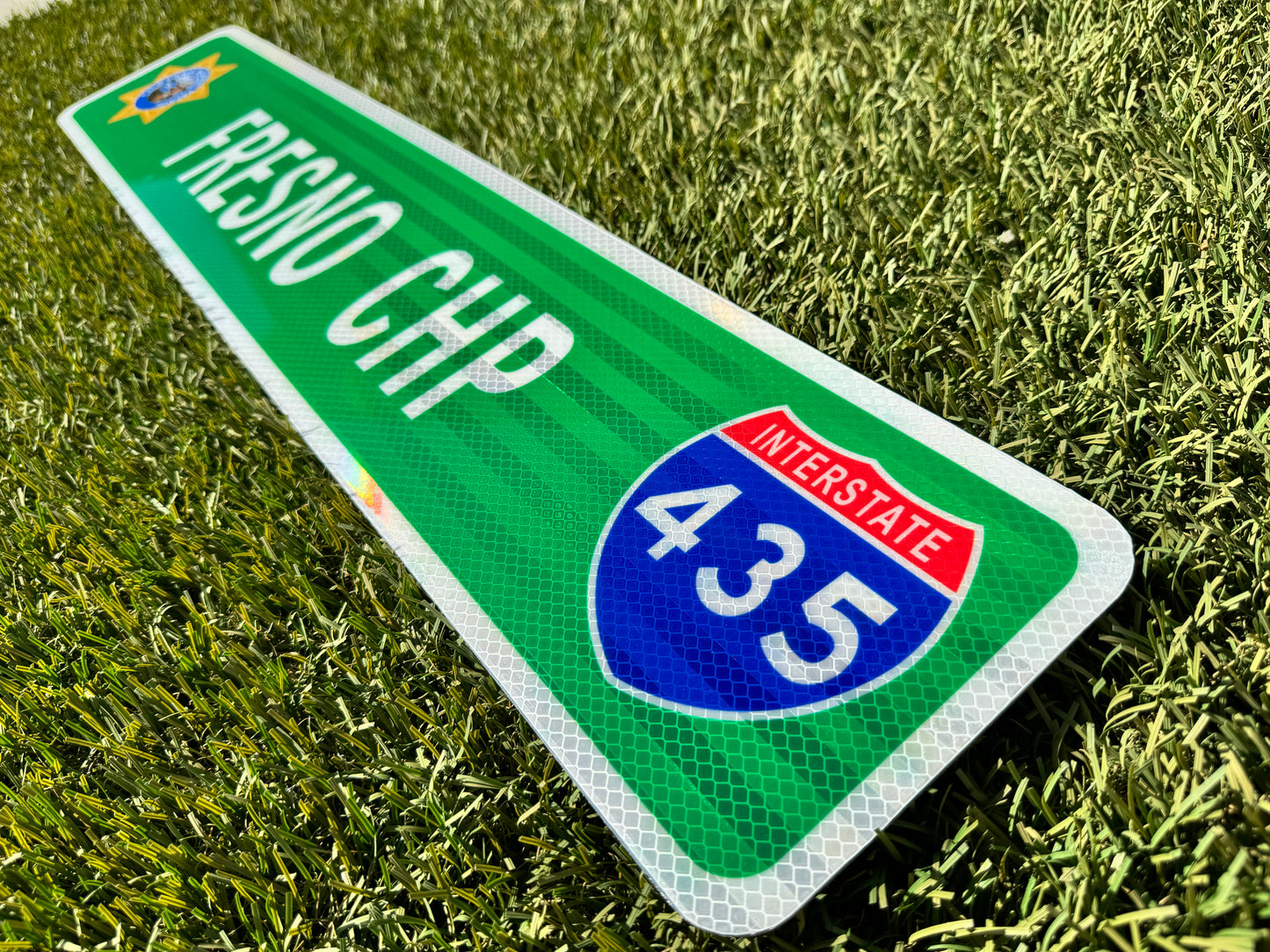 FRESNO CHP STREET SIGN