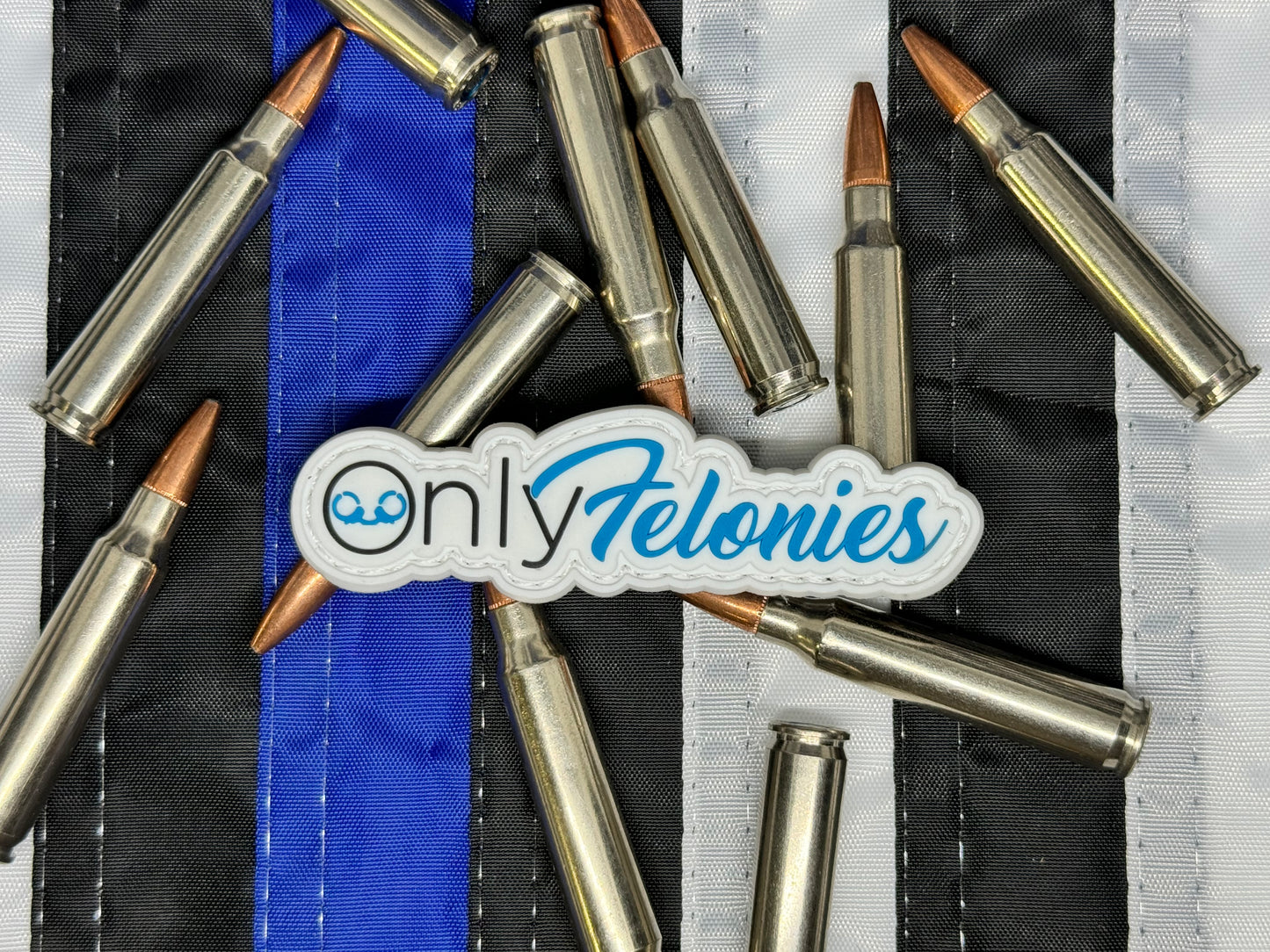Only Felonies PVC Patch we
