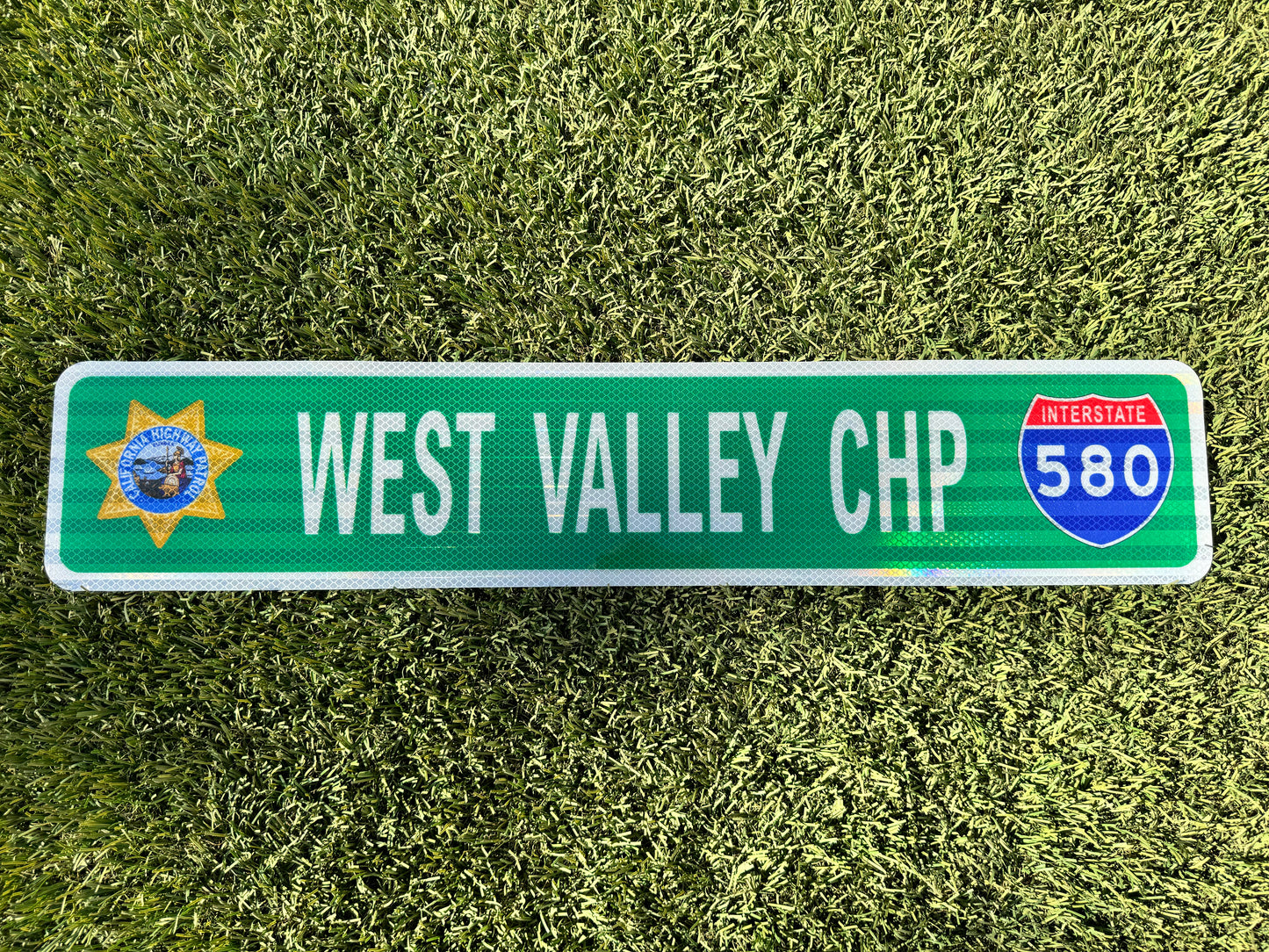 WEST VALLEY CHP STREET SIGN