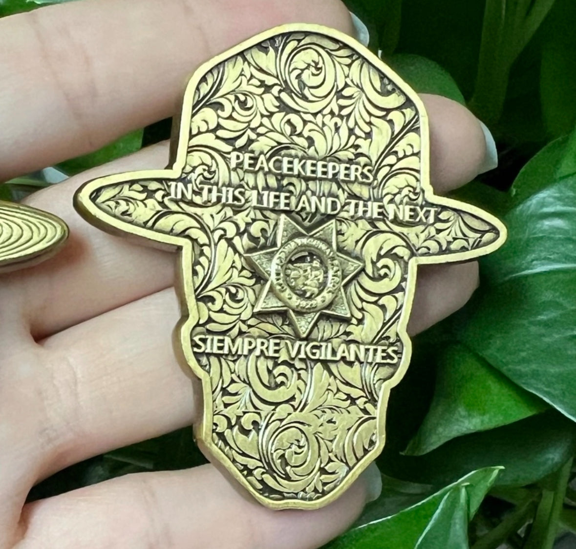 CHP Day of the Dead Challenge Coin