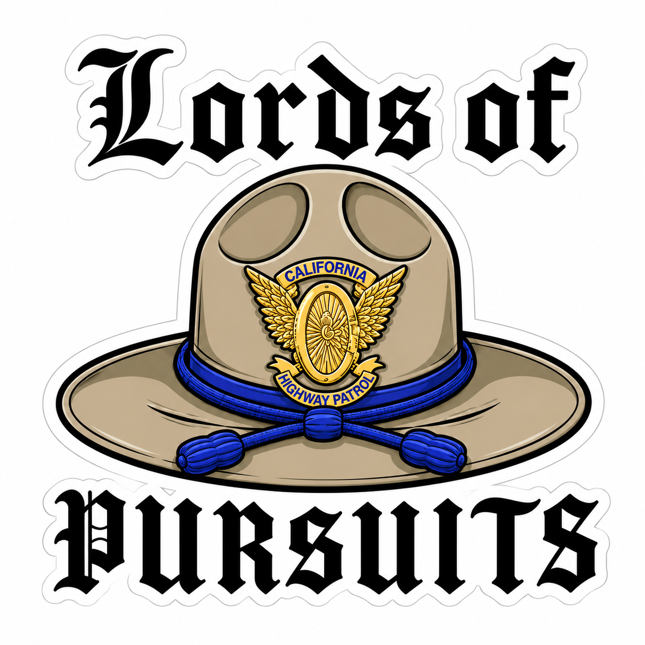 LORDS OF PURSUITS Sticker