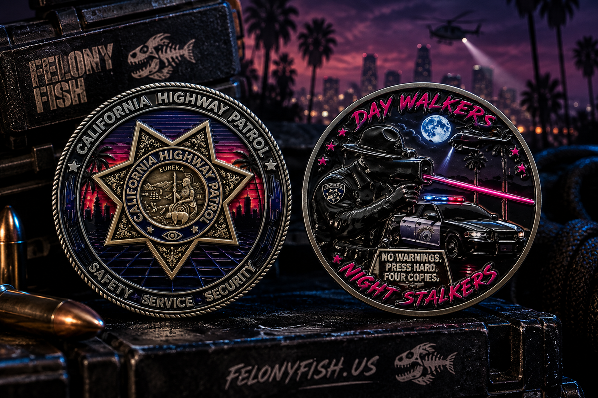 Night Stalkers Challenge Coin