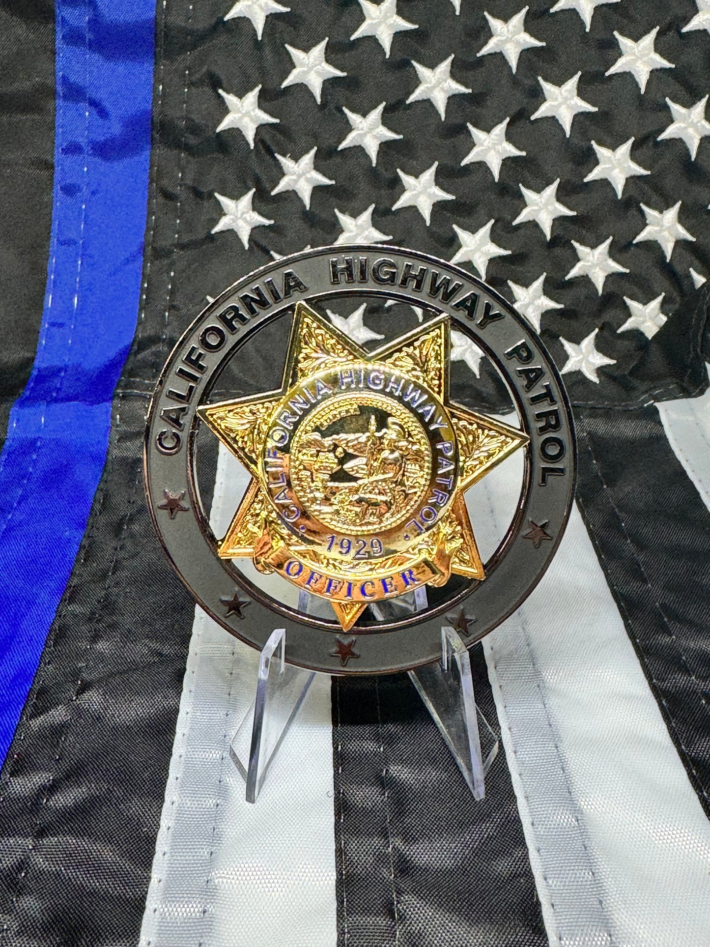 CHP Gun Metal Grey Challenge Coin