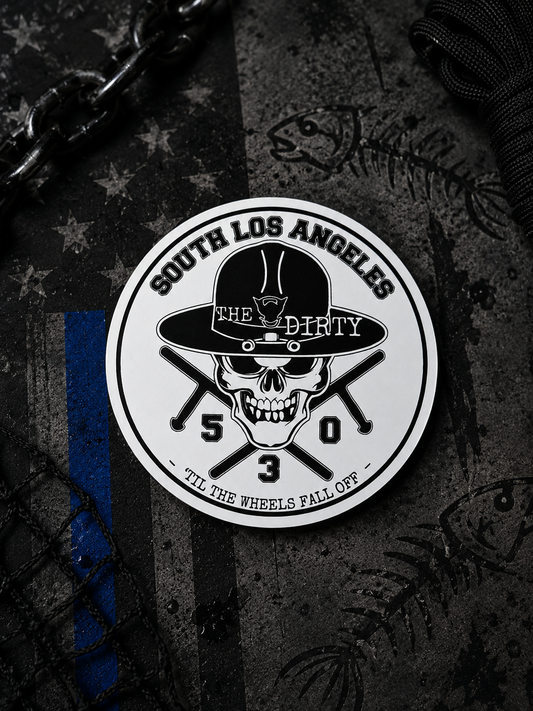 ‘Til The Wheels Fall Off’’ Sticker