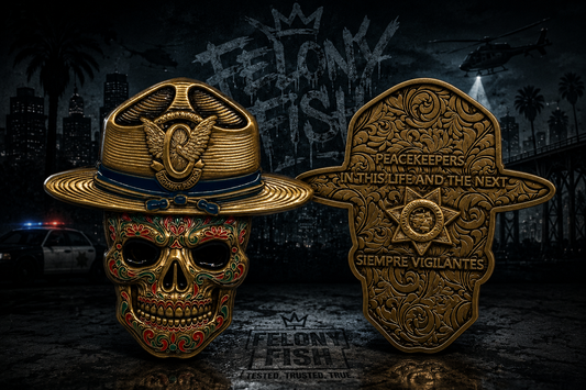 CHP Day of the Dead Challenge Coin