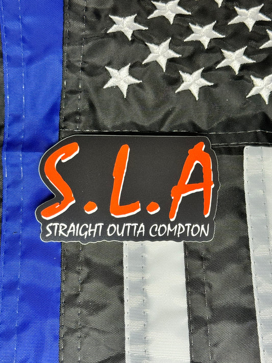 SLA Straight Outta Compton Sticker