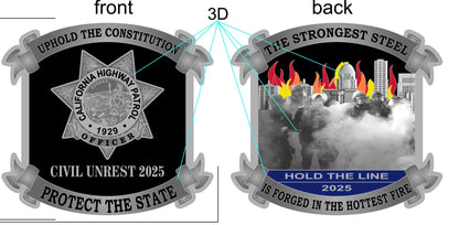2025 Civil Unrest Challenge coin