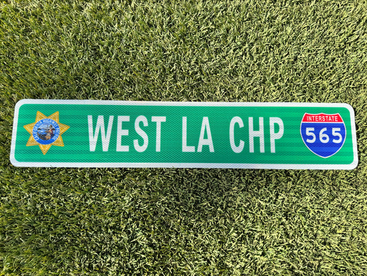 WEST LOS ANGELES STREET SIGN