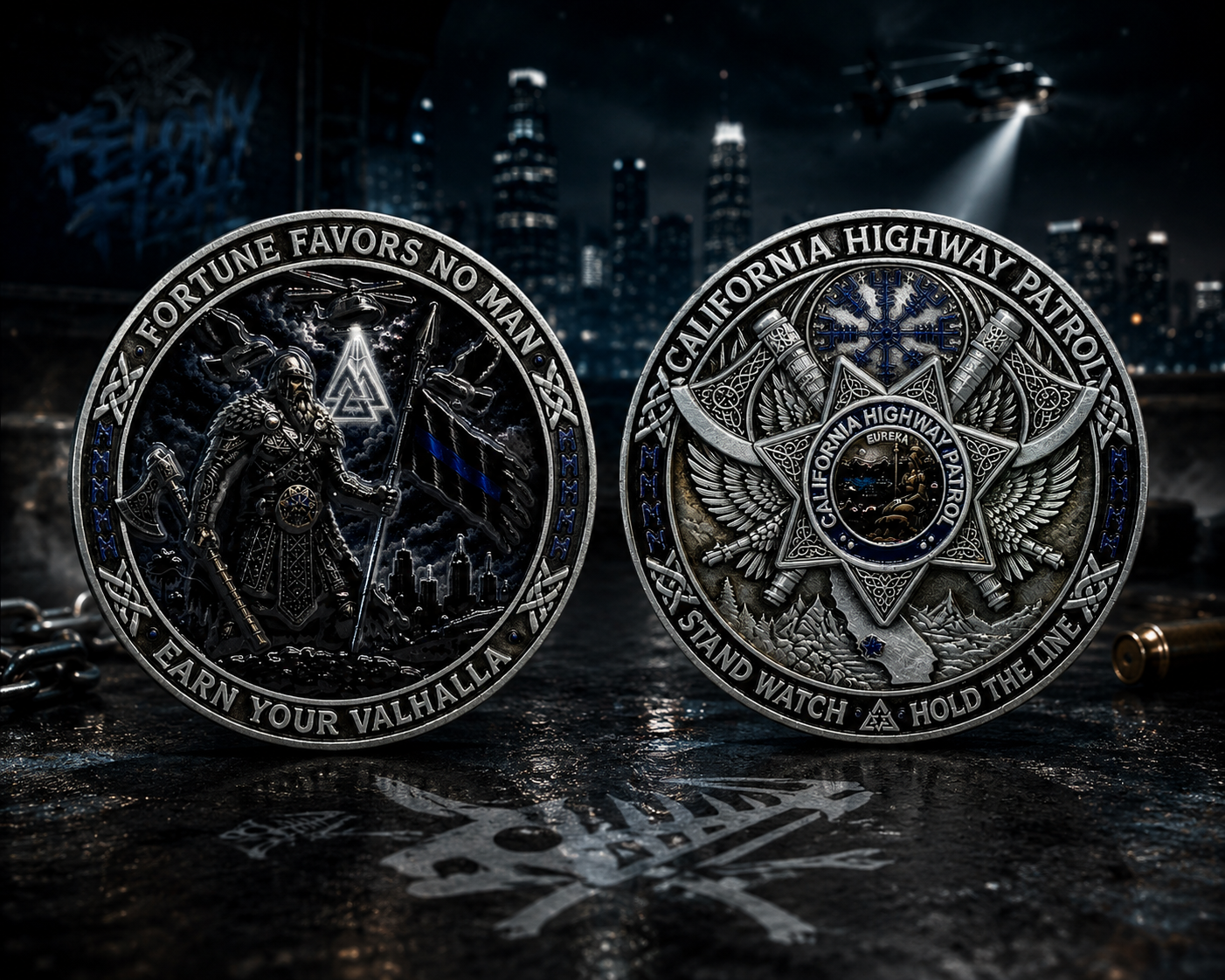 Earn Your Valhalla Challenge Coin