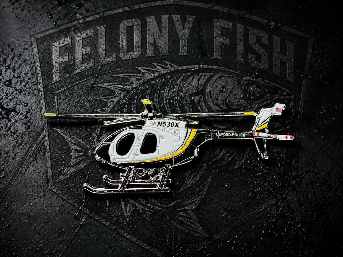 Oxford PD Helicopter Challenge Coin