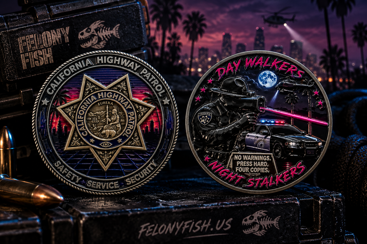 Night Stalkers Challenge Coin